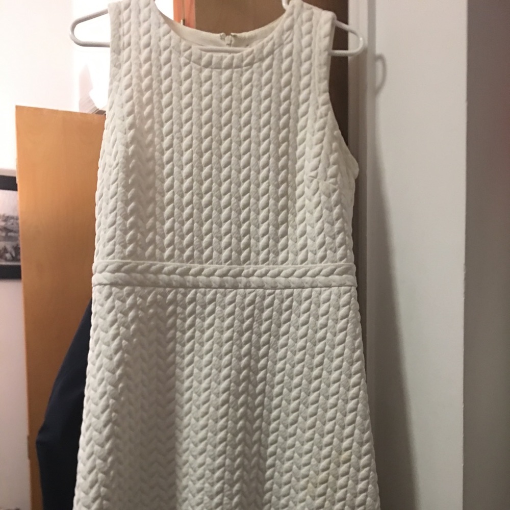 White A Line LOFT dress